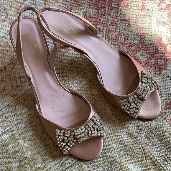 kate spade rhinestone shoes